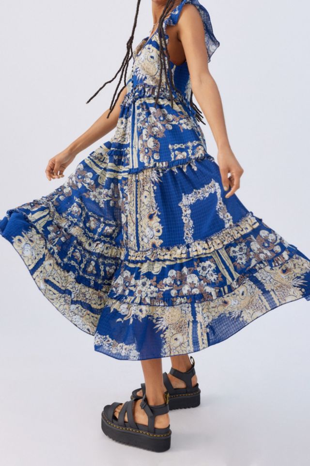 Magnolia Ruffle Maxi Dress #3