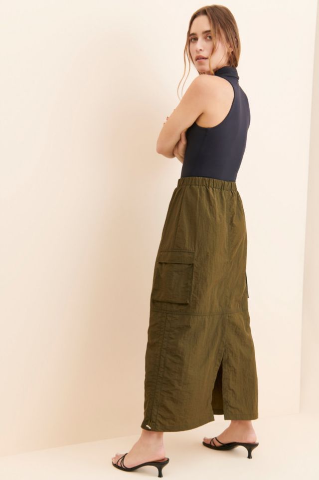 Dizzy Lizzy Cargo Maxi Skirt #1