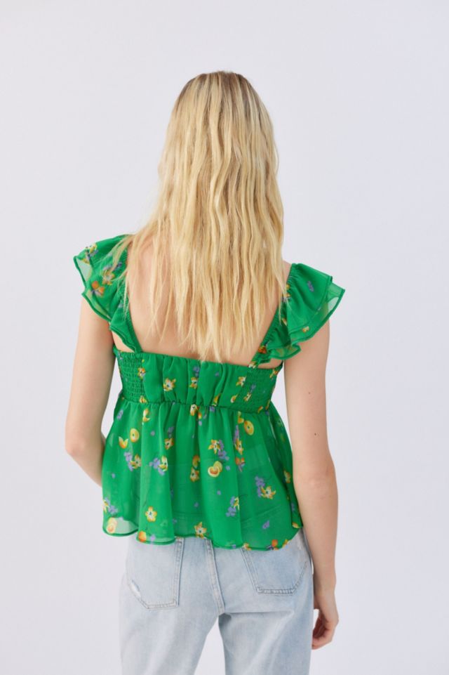 Deandra Babydoll Blouse #1