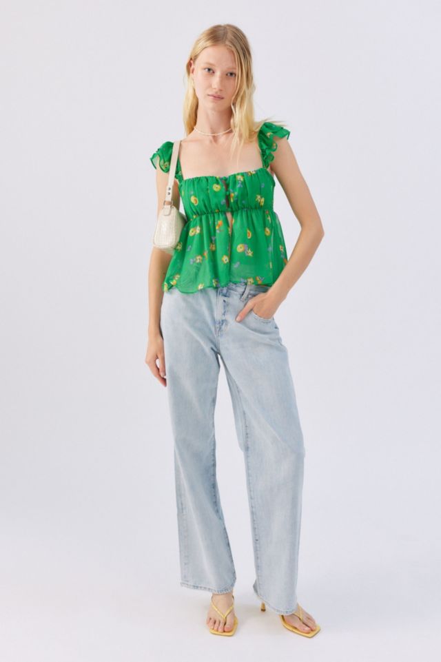 Deandra Babydoll Blouse #3
