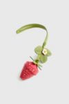 Vera Bradley Faux Leather Strawberry Bag Charm