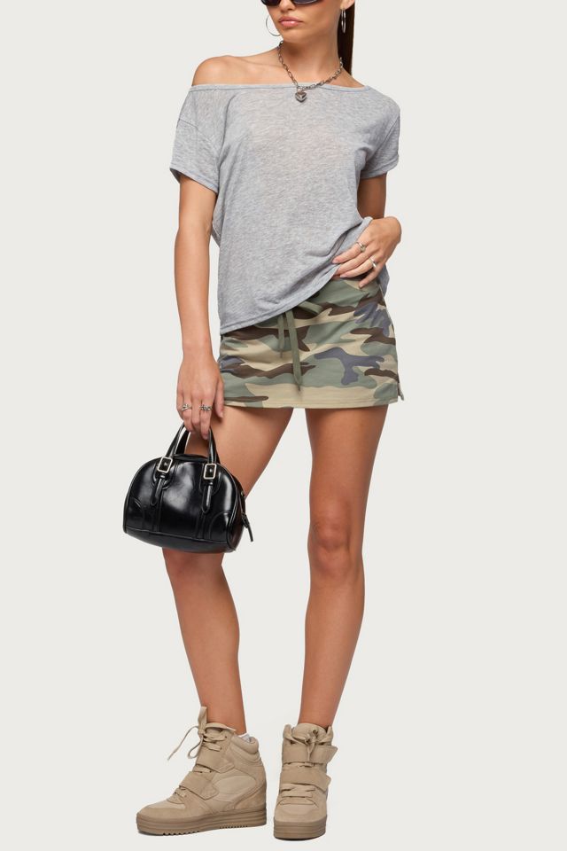 Edikted Bayside Slitted Mini Skort #4