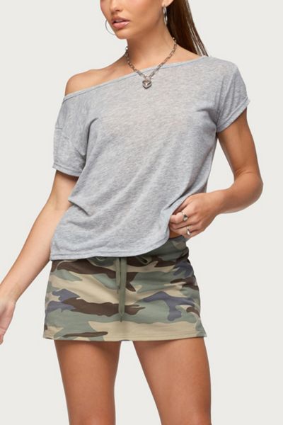 Edikted Bayside Slitted Mini Skort