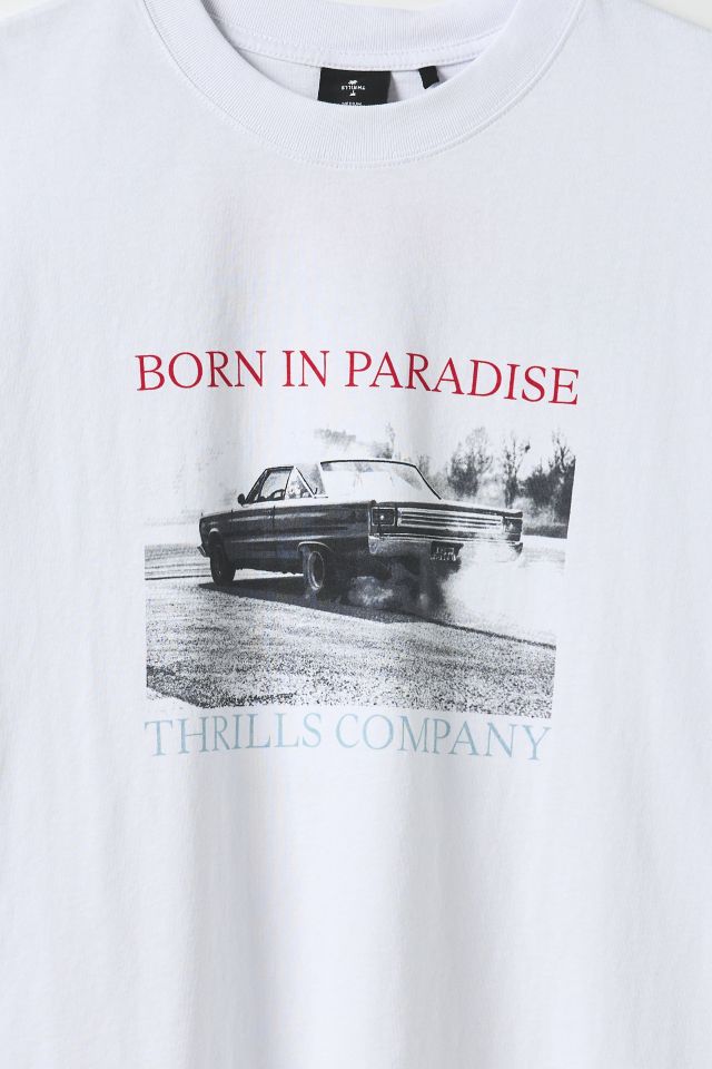 THRILLS Metal Dust Graphic Cropped Tee #2