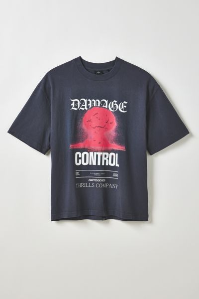 THRILLS Damage Control Graphic Cropped Tee