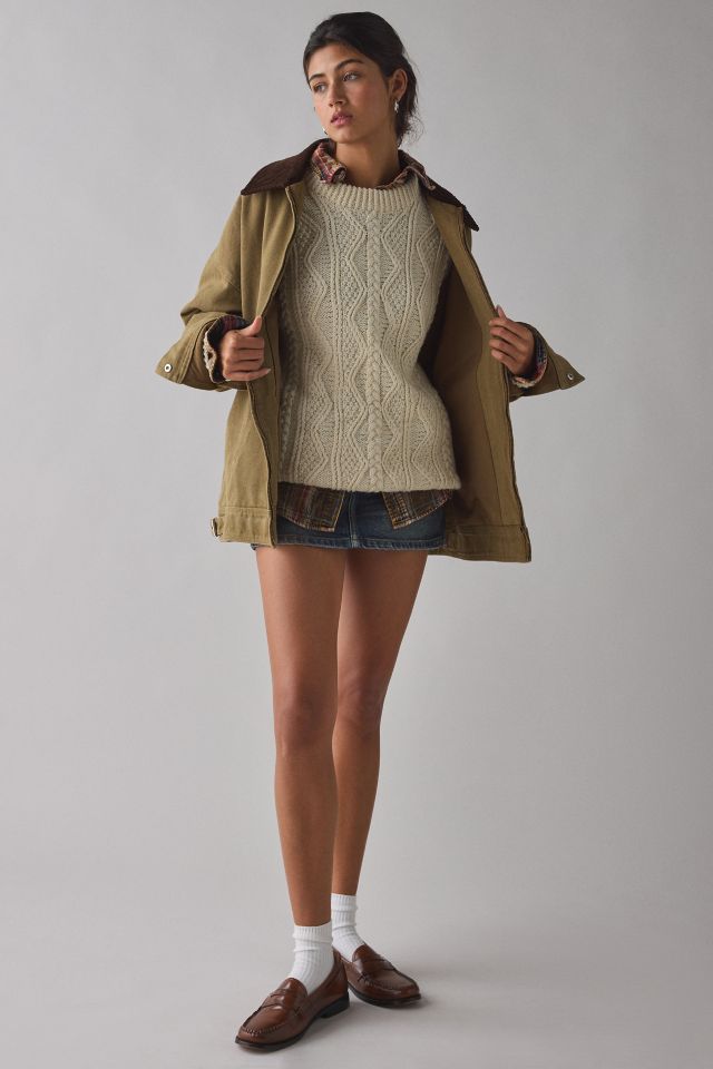 Vintage By UO Chunky Knit Fisherman Sweater #2