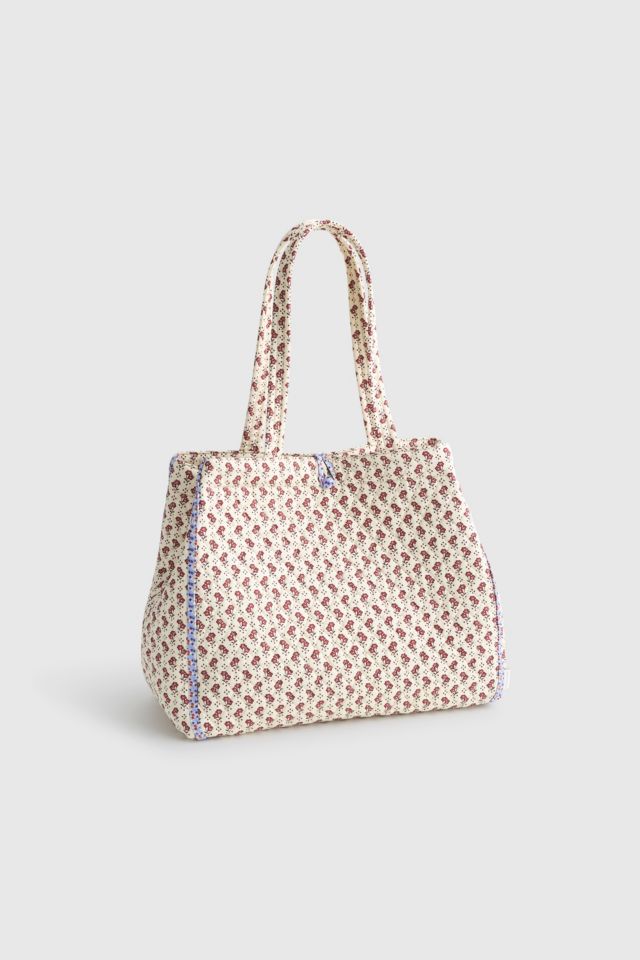 Vera Bradley Quilted Cotton Hathaway Tote Bag #3