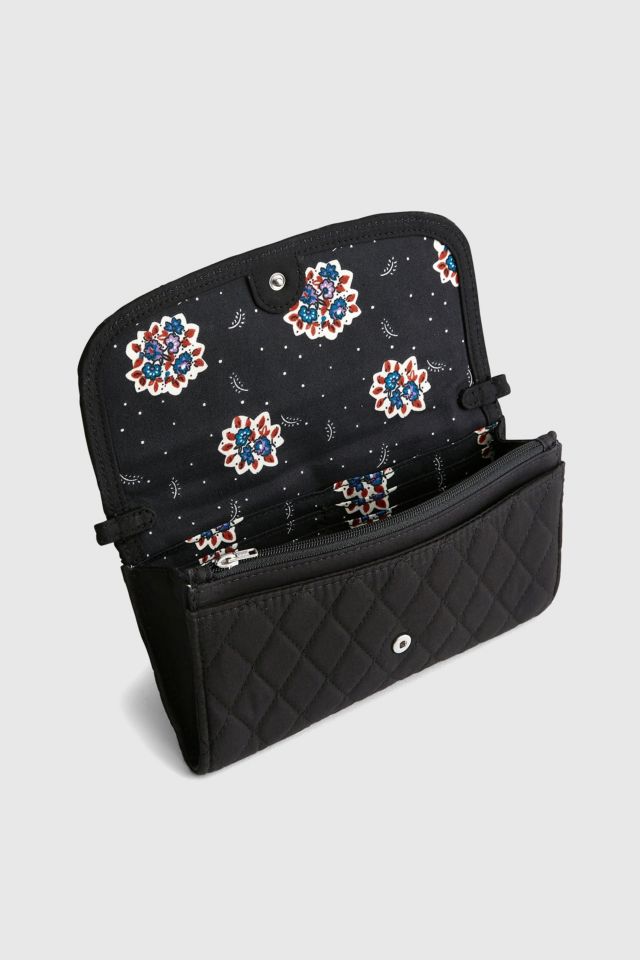 Vera Bradley Quilted Cotton Wildwood Crossbody Wallet #1