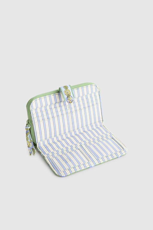 Vera Bradley Quilted Cotton Large Tab Wallet #1