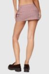 Edikted Marlow Striped Mini Skort