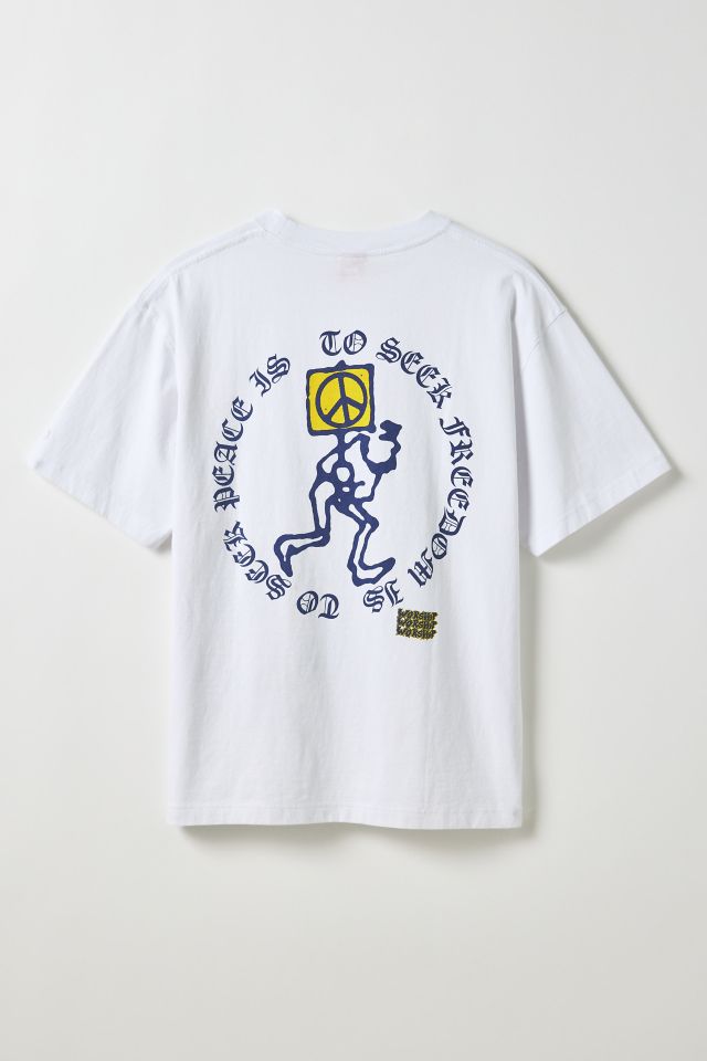 WORSHIP SUPPLIES Scatter Brain Graphic Tee #1