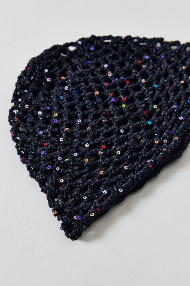 Vintage By Velzy Knit Skull Black Cap #1