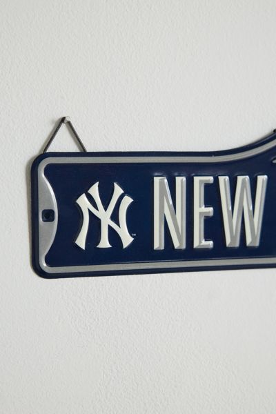 MLB New York Yankees Metal Street Sign