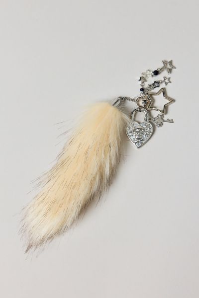 Good Luck Faux Fur Keychain
