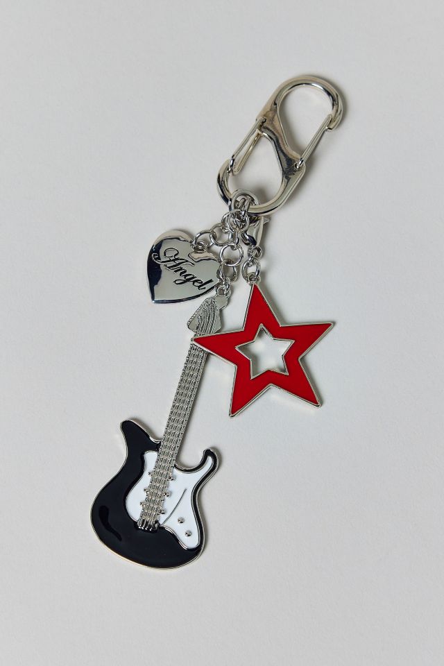 Rockstar Guitar Keychain #1