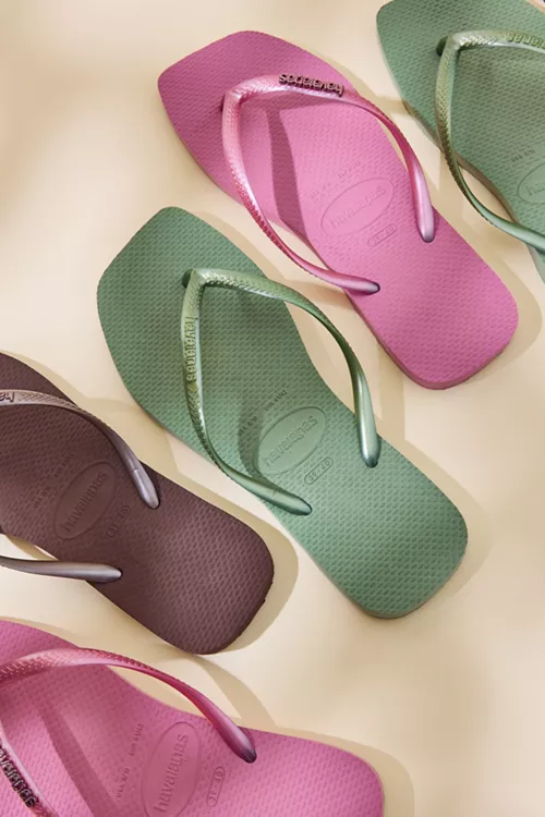 Havaianas Women's Slim Square Flip Flop Sandals