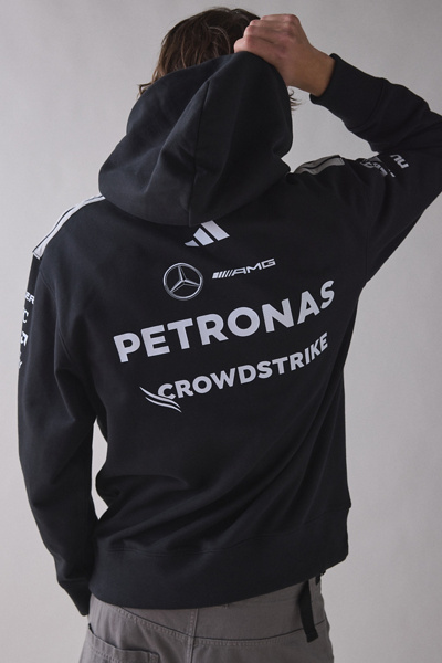 adidas Mercedes AMG Petronas Formula One Team Graphic Hoodie Sweatshirt