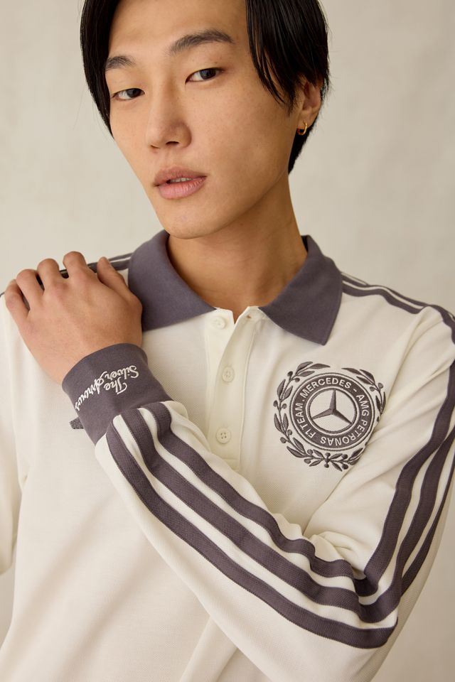 adidas Mercedes Silver Arrows Icon Polo Shirt #4