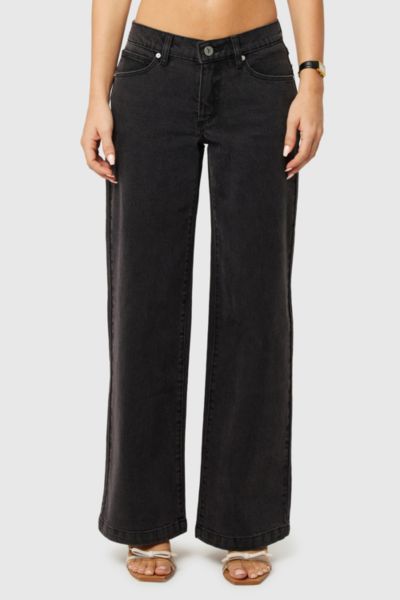 Abrand Jeans 99 Low & Wide Jean In Sophie, Women's At Urban Outfitters