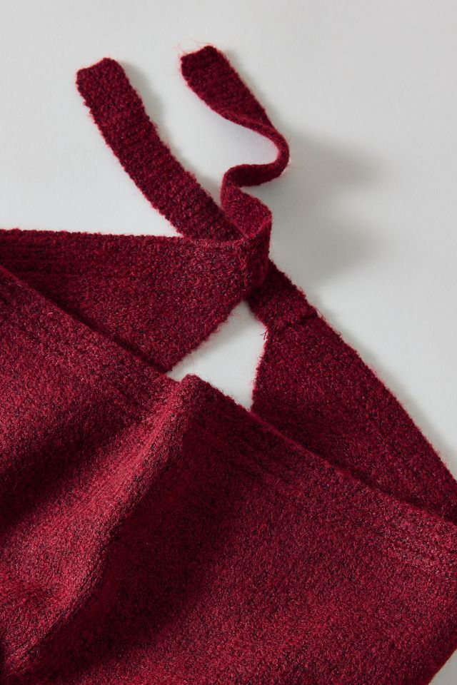 Triangle Knit Tie Scarf #1