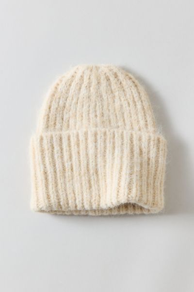 Chunky Ribbed Knit Beanie