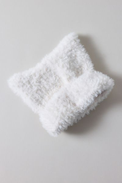 Urban Outfitters Mylo Cozy Cuffed Beanie In White, Women's At  In Burgundy