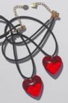Gemini Jewels Mimi Glass Heart Necklace