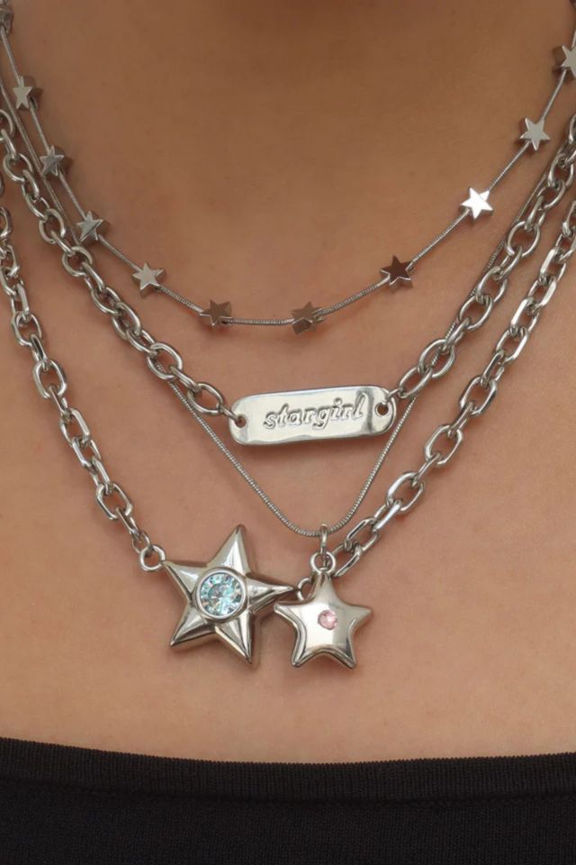 Gemini Jewels Stargirl Layered Necklace #2