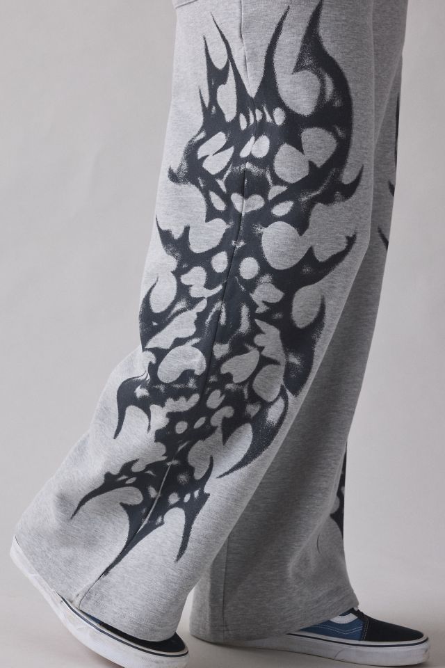 UO Cyber Graphic Wide Leg Sweatpant #3