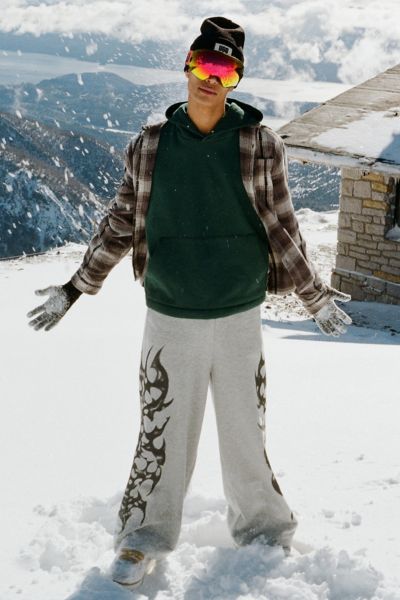 UO Cyber Graphic Baggy Sweatpant Product Page