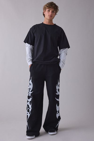 UO Cyber Graphic Baggy Sweatpants