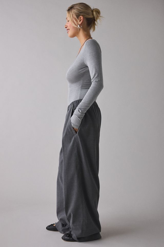 BDG Bobbi Baggy Twill Pull-On Pant