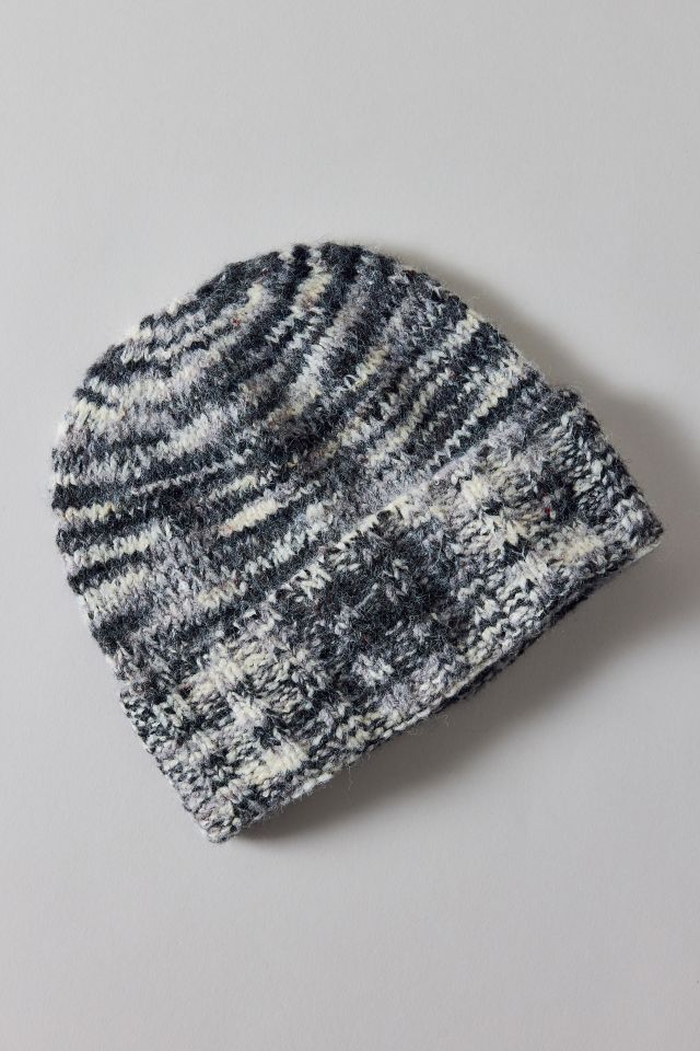 Tuque en tricot Spacedye avec revers #1