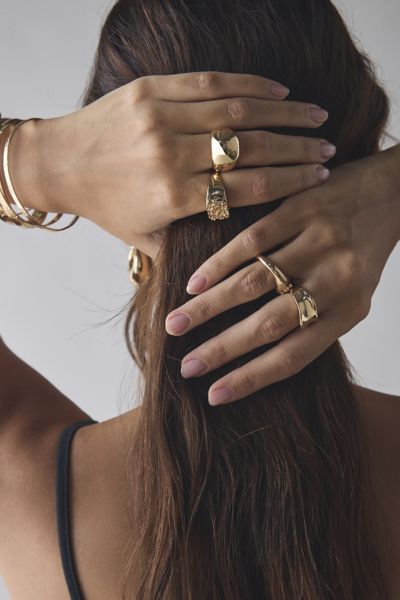 Felicity Floral Metal Ring Set Product Page