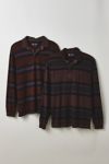 ReMADE By UO Overdyed Oversized Rugby Shirt