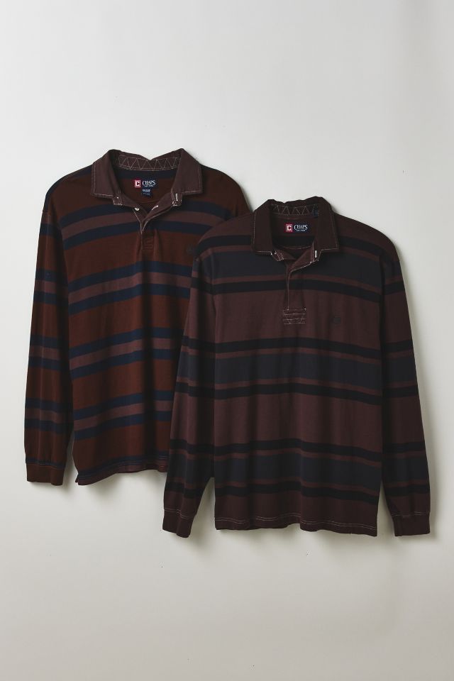 ReMADE By UO Overdyed Oversized Rugby Shirt #1