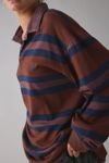 ReMADE By UO Overdyed Oversized Rugby Shirt