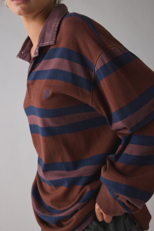 ReMADE By UO Overdyed Oversized Rugby Shirt #3