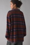 ReMADE By UO Overdyed Oversized Rugby Shirt