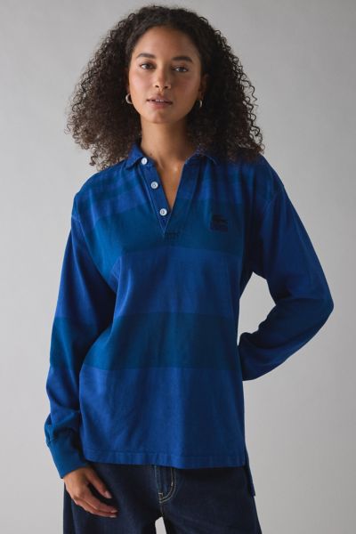 ReMADE By UO Overdyed Oversized Rugby Shirt