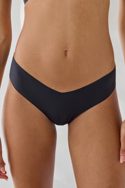 Organic Basics Bare Cheeky Brief In Black, Women's At Urban Outfitters