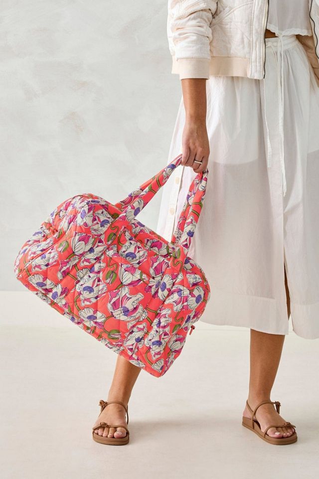 Vera Bradley Quilted Nylon Miramar Weekender Bag #3