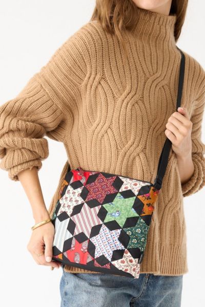 Vera Bradley Quilted Cotton Zip Hipster Bag