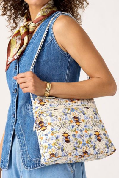 Vera Bradley Quilted Cotton Zip Hipster Bag In Bee Garden, Women's At Urban Outfitters