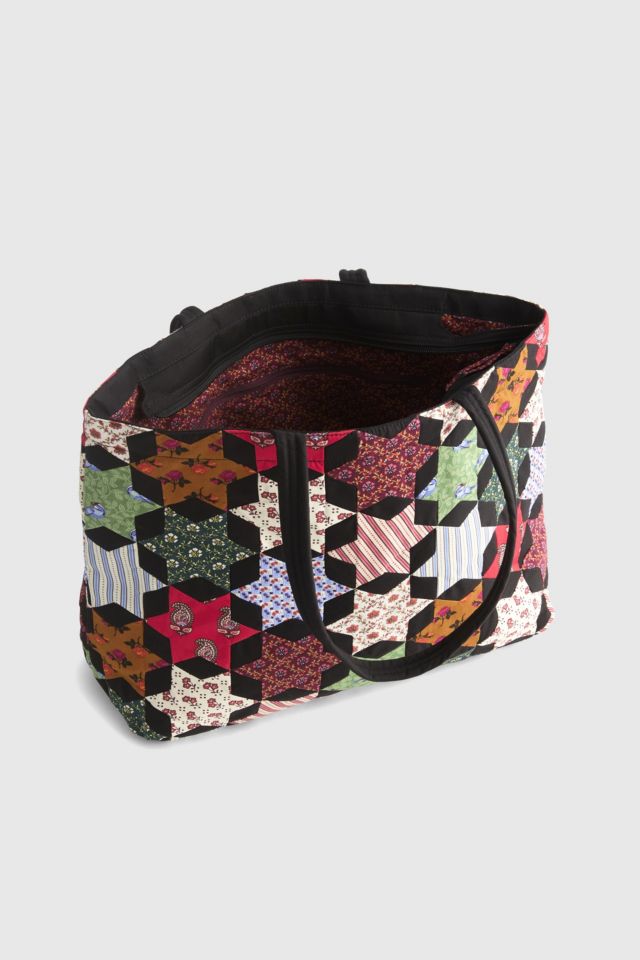 Vera Bradley Quilted Cotton Zip Tote Bag #2