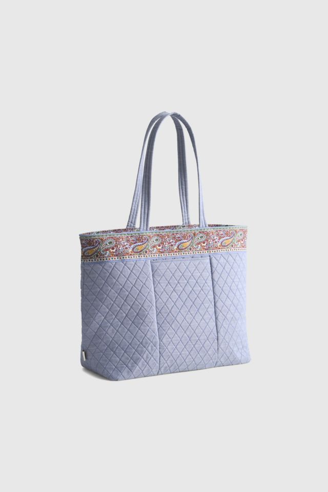 Vera Bradley Quilted Cotton Zip Tote Bag #1