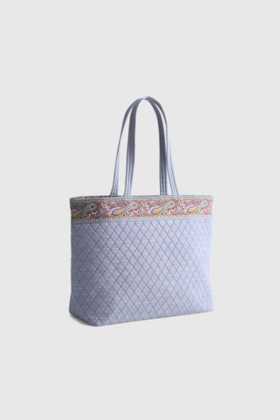 Vera Bradley Quilted Cotton Zip Tote Bag