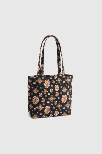 Vera Bradley Quilted Cotton Small Zip Tote Bag