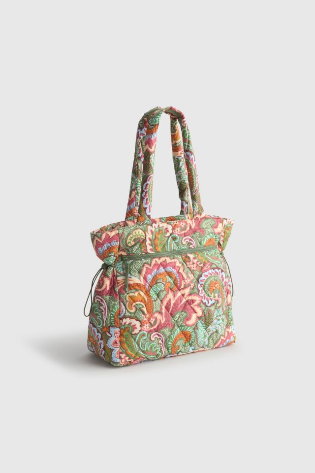 Vera Bradley Quilted Nylon Zip Tote Bag #2
