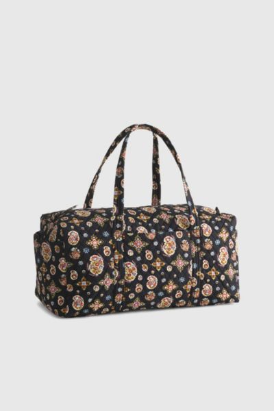 Vera Bradley Quilted Cotton Large Duffel Bag In North Star Sky, Women's At Urban Outfitters